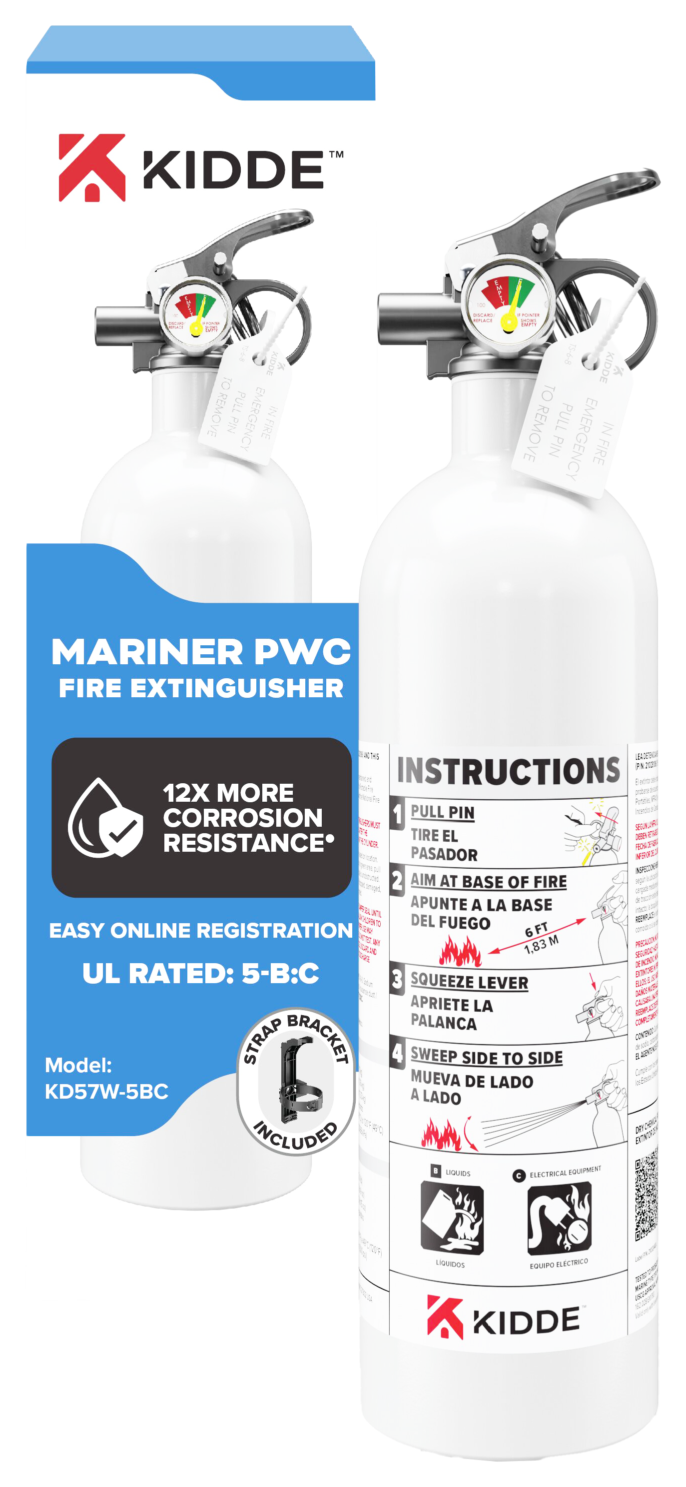 Kidde Mariner PWC Fire Extinguisher | Cabela's